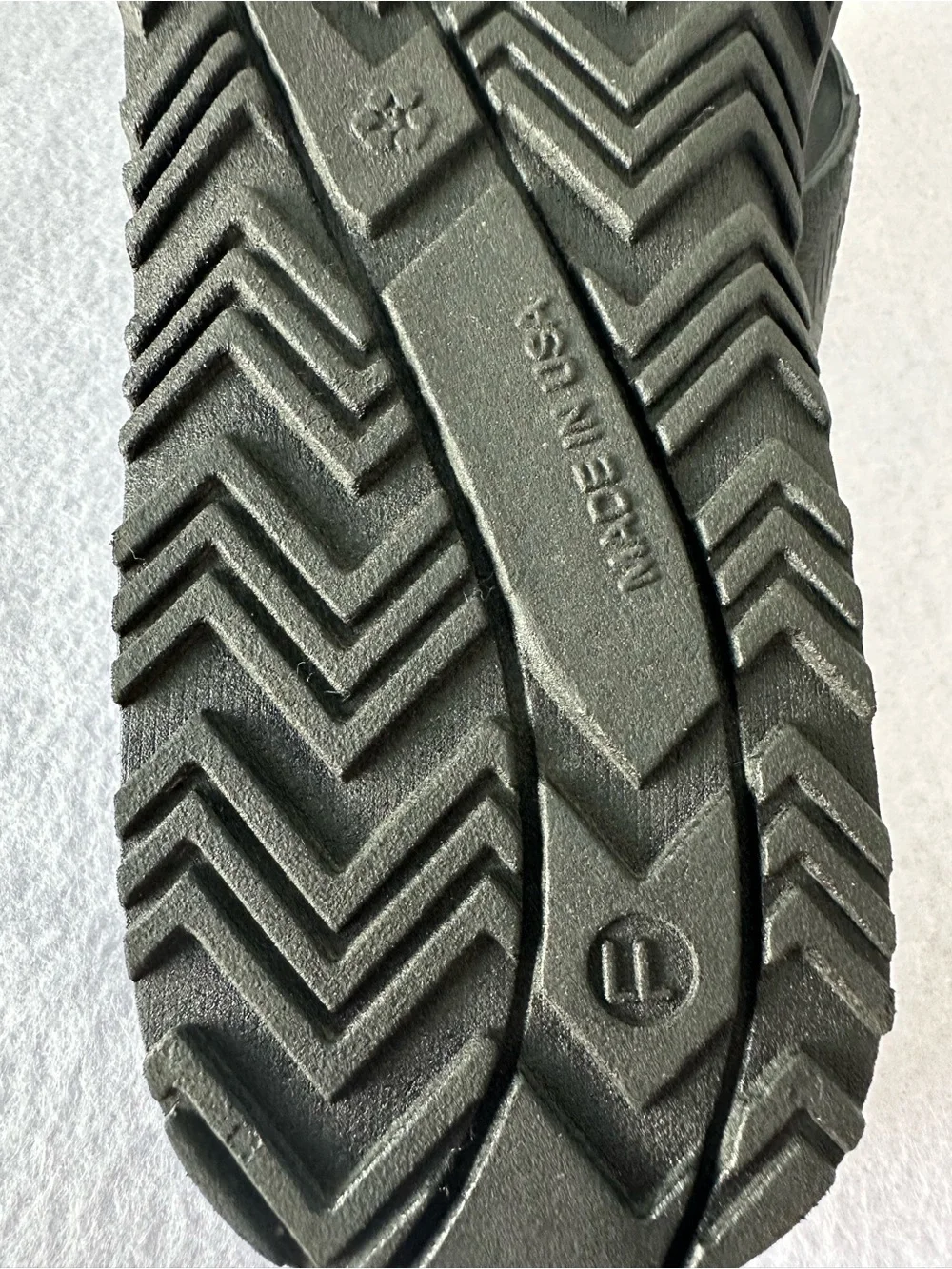 Okabashi Men’s Surf Flip Flop Size LL 9-10 Black Ergonomic Recovery Sandals USA